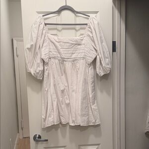 Abercrombie & Fitch White Mini Dress